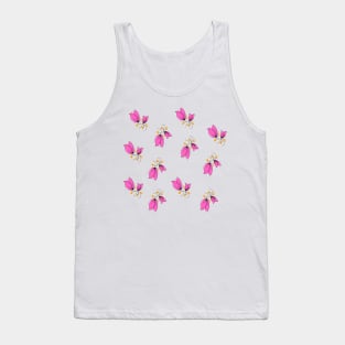 Mini Pink Rose Tank Top